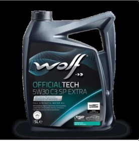 Resim Wolfpar 1049359 Wolf Motor Yağı Officialtech 5w30 C3 Sp Extra 4l Diğer 