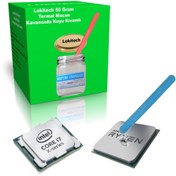 Resim LokiTech Hy51g Termal Macun 50 gram Kavanoz Termal Silikon Işlemci Silikonu Işlemci Macunu 