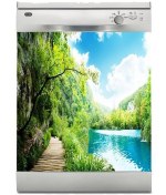 Resim Jasmin2020 Bulaşık Makinası Sticker Kaplama Etiketi Şelale Akansu 