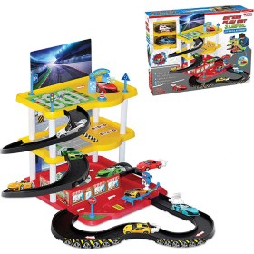 Resim Dede Oyuncak Dede3 Katlı Garaj Oyun Seti (3 Adet) 