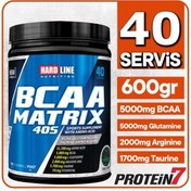 Resim Hardline Bcaa Matrix 405 - 600Gr - Yeşil Elma Aromalı (456153104) 