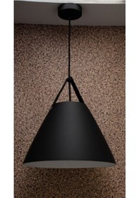 Resim Dekoratif Deri Aksesuarlı Çift Renkli Sarkıt 