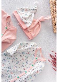 Resim Babymod Kız Bebek Tulum İkili Uzun Kollu Tulum Takım 001 