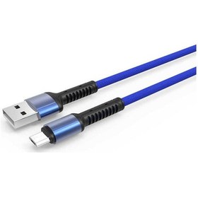 Resim Zore LS64 Micro Usb Kablo Mavi 