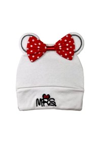 Resim Cramerr Bebek Penye Nakışlı Bere Mini&Miki (Ön Bant Çift Katlı) 