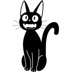 Resim Sinirli Kedi (Oto-Motor-Laptop-Duvar-Dekor) 20 x 30 cm 