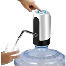 Resim USB Şarj Edilebilir Otomatik Damacana Su Pompası 