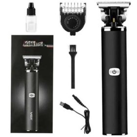 Resim shopwave Tıraş Makinesi Profesyonel Suya Dayanıklı Paslanmaz Çelik Sine Kaydı Çizik Tıraş 