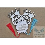 Resim Ahşap Araç Ayna Süsü (382798175) 