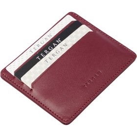 Resim Bordo Deri Unisex Kredi Kartlık - S1KK00001050-X31 