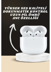 Resim 7 Kordonlu Akıllı Saat Ve Yeni Nesil Kulaklık Dokunmatik Ekran Android Ve İos Uyumlu 