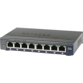 Resim Netgear Gs108e-300Pes 8 Port Gigabit Switch Tak Çalıştır 10-100-1000 Gigabit Swıtch 