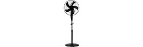 Resim Luxell LXF-316S 55 Watt Ayaklı Vantilatör 40 cm Siyah Renk Yüksek Performans Özellikli 