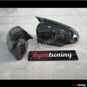 Resim Toyota Uyumlu Yaris Yarasa Ayna Kapağı - 2011 - 2017. Piano Black 