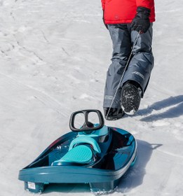 Resim Nimbus - Direksiyonlu Kar Kızağı - Mavi 