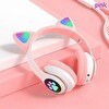 Resim Torima Stn-28 Pembe Kulak Üstü Kablosuz Bluetooth Kulaklık 