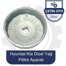 Resim Hyundai - Kıa Dizel Yağ Filitre Anahtarı 