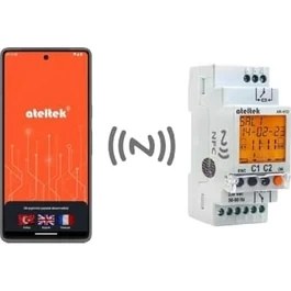 Resim TeknoKapsül AR-01D-NFC Astronomik Zaman Saati 