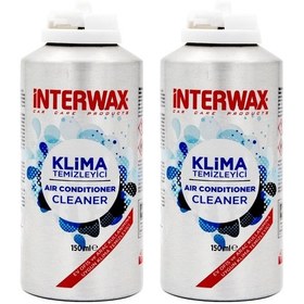 Resim Interwax Limon Kokulu Klima Temizleyici Klima Fresh 2 x 150 ML 
