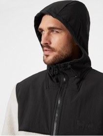 Resim Helly Hansen Mont Patrol Pile Erkek Siyah Kapüşonlu Mont 53678-990 