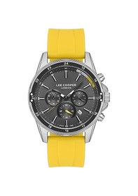 Resim Lee Cooper Erkek Kol Saati Gümüş Renk, Siyah Kadran - Lc07605.367, 2 Yıl Garantili Gümüş 