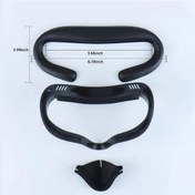 Resim Meta Quest Oculus Quest 2 Pu Deri Yüz Pedi - 3d Şekilli, Nefes Ter Koruma Aksesuarıdistribütör Garantili 