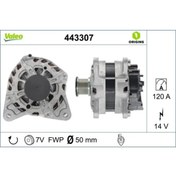 Resim Valeo ALTERNATOR 14V 120 A H5H 1.3 TCE LODGY DUSTER KADJAR MEAGNE 4 CAPTUR 