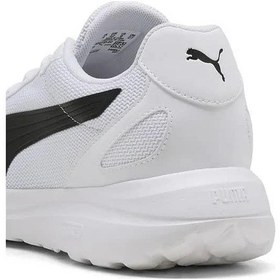 Resim Puma Softride Cosmis Lt Erkek Beyaz Siyah Spor Ayakkabı 400235-02 Beyaz - Siyah 