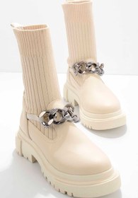 Resim Bambi Bej Kadın Bot & Bootie K02578002509 