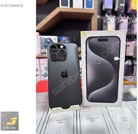 Resim Apple iPhone 15 Pro İkinci El TR | 512 GB | Siyah 