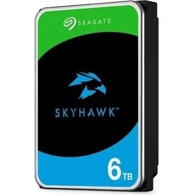 Resim 6 Tb Seagate Skyhawk 3.5" 256MB Sata3 180TB/Y (ST6000VX009) 7/24 Güvenlik Disk 