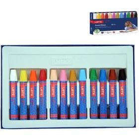 Resim Lets Pastel Boya Karton Kutu Köşeli 12 Renk L-6120 