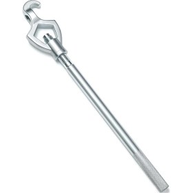 Resim Quueppty Ayarlanabilir Yangın Musluğu Anahtarı, Yangın Somunlarını Sıkmak Için 1-1/2 Inç Ila 3 Inç 20 Inçlik Musluk Anahtarı (Yurt Dışından) 