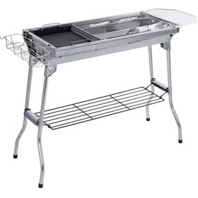 Resim Madfox Grillmate Katlanır Mangal Gri 
