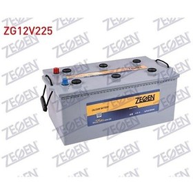 Resim Zegen-zg12v225 - Aku 12v 225 Ah Busonlu 518x276x242 