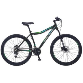 Resim Salcano Ng 950 26 Hd Hidrolik Disk Fren 18" Genç Çocuk Dağ Bisikleti Siyah Turkuaz Yeşil 