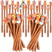 Resim 40'lık Kapibara Jel Kalem Seti, Siyah Mürekkep, Hayvan Temalı Parti Hediyeleri, Okul, Ofis ve Ev için Cadılar Bayramı & Noel Hediyeleri, Okul Malzemeleri,Ofis Kırtasiye Malzemeleri,Eğlenceli Kırtasiye,Yenilikçi Yazı Araçları,Pürüzsüz Yazım,İnce Uç,Çoklu Paket Kalemler,Yazı Araçları,Kırtasiye 