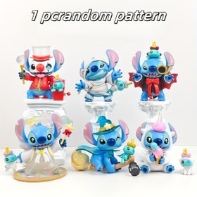 Resim Disney Yeni Stitch Günlük 2.0 Bebek Dekorasyonu, Gizem Kutusu Serisi Rastgele Tek Parça, Masa Süsü Tatil Hediyesi Noel Cadılar Bayramı İçin Uygun 