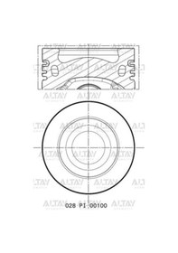 Resim 03l107065ad Piston Segmanlı Transporter T6 / Amarok / A4 / A5 / A 