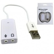 Resim OEM Usb Ses Kartı 5.1 3d Sound Usb Harici Ses Kartı Audio Çevirici 