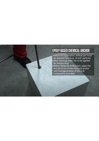 Resim Selsil 2k Epoksi Bazlı Kimyasal Dübel 300 Ml. 