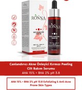Resim Ronna beauty red peeling serum 30 ml 
