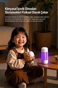 Resim Torima SSK11 Şarjlı Uv Işıklı Sineksavar Beyaz Sivrisinek Kovucu Lamba 