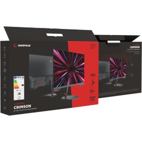 Resim Rampage CRIMSON CR25R300F 25 300Hz 1ms CSOT FAST IPS FHD Freesync/G-Sync PC Flat Oyuncu Monitörü 