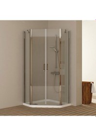 Resim Ayrıntıshop Duşakabin Alüminyum Krom Parlak Kapı Kol 