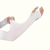 Resim Buz pateni yaparken, bisiklet sürerken, kaykay yaparken kullanılan, kol koruyucu, düşmeye karşı dayanıklı, koşu, yoga, basketbol, tenis ve diğer açık hava sporları için uygun olan, moda kolluklar, erkek ve kızlar için 