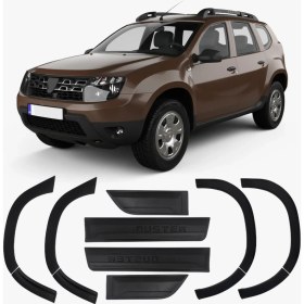 Resim Servet Dizayn Oto Dacıa Duster 2018 Sonrası 12 Parça Dodik Set (Düz) 