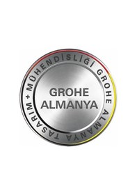 Resim Grohe Vitalio Start Meridyendukkan 2 Akışlı El Duşu Seti Gümüş 