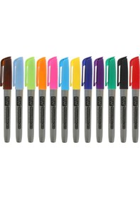 Resim Permanent Marker Kalem Seti 12 Renk 