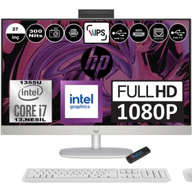 Resim HP 27-CR0004NT I7 1355U 32GB 2tb SSD Freedos 27 Inç IPS Fullhd 898B4EAF11+ZettaFlash 